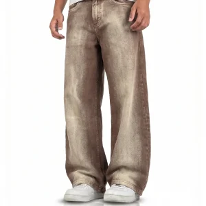 Drift Brown Baggy Jeans
