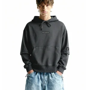 Washed Out Black Hoodie